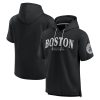 Fanatics Boston Celtics Black Elements Striking Ready Short Sleeve Pullover Hoodie Limited stock! Be quick and grab this must - have jersey to support your team.