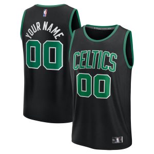 Fanatics Boston Celtics Black Fast Break Marvelous Custom Jersey Statement Edition Be the first! Order this trendy jersey ahead of the crowd.