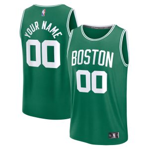 Fanatics Boston Celtics Kelly Green Fast Break Custom Jersey Icon Unique Edition Limited edition! Don't miss your chance to own this unique jersey.