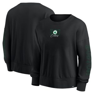 Fanatics Boston Celtics Women's Black Oversized Game High - quality Day Pullover Sweatshirt Last chance! Grab this awesome jersey before it's gone for good.