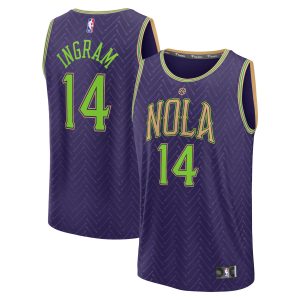 Fanatics Brandon Ingram New Orleans Pelicans Purple 2024/25 Fast Break Player Jersey City Edition Premium - grade Trending now! Grab this hot jersey while you can.