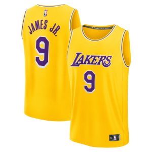 Fanatics Bronny James Los Angeles Exceptional Lakers Gold 2024 NBA Draft Fast Break Player Jersey Icon Edition Don't be left out! Get this stylish jersey and show your team pride.