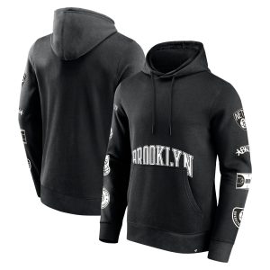 Fanatics Brooklyn Nets High - quality Black Home Court Pullover Hoodie Flash sale! Snag this great jersey at a discounted price.