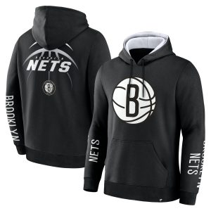 Fanatics Brooklyn Nets Black Legacy Guard Pullover Hoodie Classy Sports enthusiasts