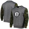 Fanatics Brooklyn Nets Heather Charcoal Camo Stitched Gorgeous Sweatshirt Trending now! Grab this hot jersey while you can.