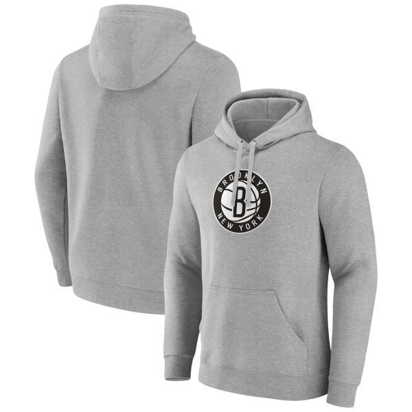 Fanatics Brooklyn Nets Heather Gray Primary Superior Logo Pullover Hoodie Act fast! Only a handful left. Secure this amazing jersey now.