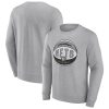 Fanatics Brooklyn Nets Heathered Gray True Classics Vint Luxurious Pullover Sweatshirt Join the elite! Get this exclusive jersey.