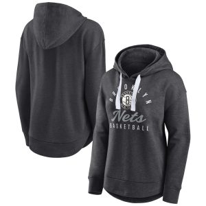 Fanatics Brooklyn Nets Women's Heather Charcoal Iconic Captivating Distribution Pullover Hoodie Fan favorite! Join thousands who love this premium jersey.