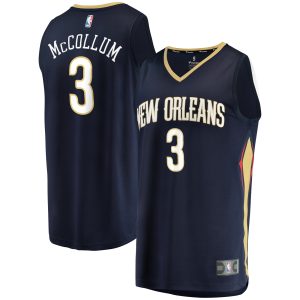 Fanatics C.J. McCollum New Orleans Pelicans Youth Navy Fast Break Replica Player Jersey Icon Gorgeous Edition Show your dedication! Own this special jersey for your team.