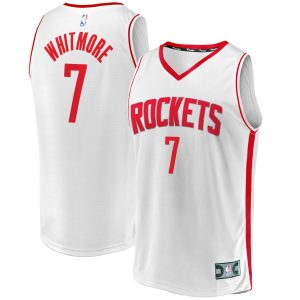 Fanatics Cam Whitmore Houston Rockets Delightful White Fast Break Replica Player Jersey Association Edition Experience luxury! Order this high - end jersey.