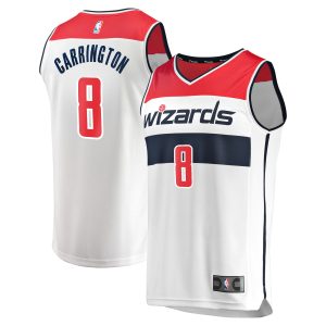 Fanatics Splendid Carlton Carrington Washington Wizards White Fast Break Replica Player Jersey Association Edition Unbeatable style! Get this stylish jersey now.