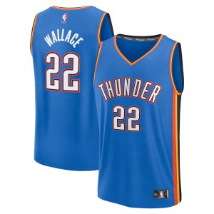 Fanatics Cason Wallace Oklahoma City Thunder Magnificent Blue Fast Break Replica Player Jersey Icon Edition Be a part of the action! Get this game - ready jersey.