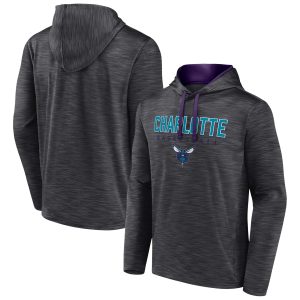 Fanatics Charlotte Hornets Heather Charcoal Fast Break Pullover Impressive Hoodie For a short time only! Don't miss out on this fantastic jersey.