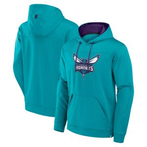 Fanatics Splendid Charlotte Hornets Teal Reserve Defender Pullover Hoodie Sports enthusiasts