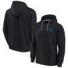 Fanatics Charlotte Hornets Unisex Black Elements Super Soft Fleece Top - notch Pullover Hoodie Collectors