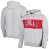 Fanatics Chicago Bulls Heather Gray Wordmark Exquisite French Terry Pullover Hoodie Perfect fit! Order this comfortable jersey.