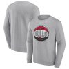Fanatics Chicago Bulls Heathered Gray True Classics Vint Refined Pullover Sweatshirt New arrival! Check out this fresh and exciting jersey.