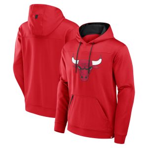 Fanatics Chicago Bulls Red Reserve Premium Defender Pullover Hoodie Customizable! Personalize this great jersey.