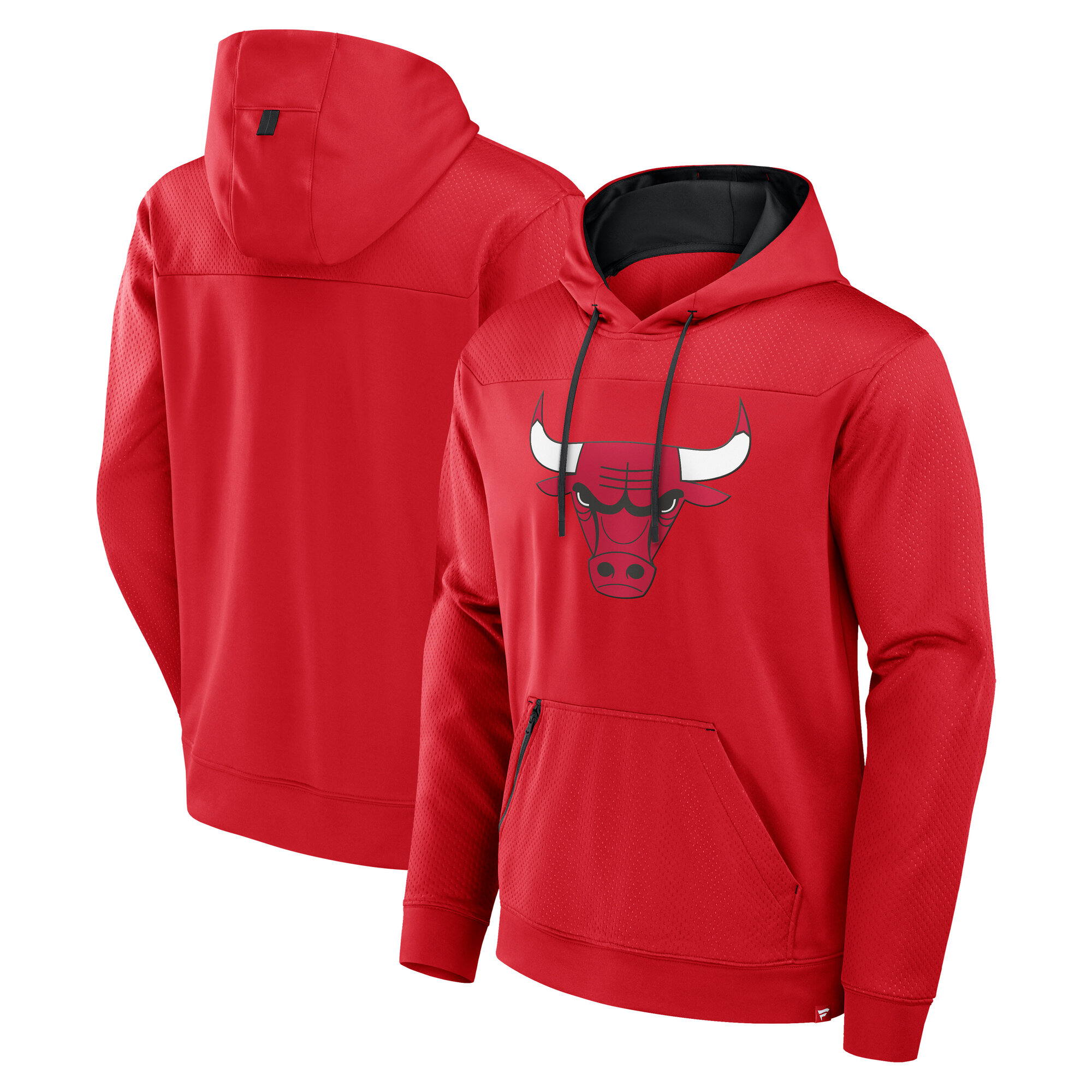 Fanatics Chicago Bulls Red Reserve Premium Defender Pullover Hoodie Customizable! Personalize this great jersey.