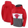Fanatics Chicago Bulls Red/Gray Anorak Flagrant Foul Color Block Raglan Hoodie Half Marvelous Zip Jacket New arrival! Check out this fresh and exciting jersey.