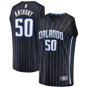 Fanatics Cole Anthony Orlando Magnificent Magic Black Fast Break Replica Jersey Icon Edition Customizable! Personalize this great jersey.