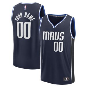Fanatics Dallas Mavericks Gorgeous Navy Fast Break Custom Jersey Statement Edition Join the elite! Get this exclusive jersey.