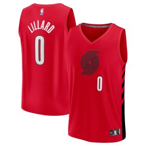 Fanatics Impressive Damian Lillard Portland Trail Blazers Red Fast Break Replica Player Jersey Statement Edition Join the elite! Get this exclusive jersey.