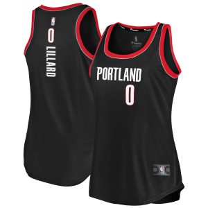 Fanatics Damian Lillard Portland Trail Blazers Women's Black Fast Break Tank Jersey Icon Edition Phenomenal For the true fans! Secure this authentic jersey now.