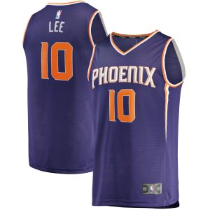 Fanatics Damion Lee Phoenix Suns Admirable Purple Fast Break Replica Jersey Icon Edition Don't be left out! Get this stylish jersey and show your team pride.
