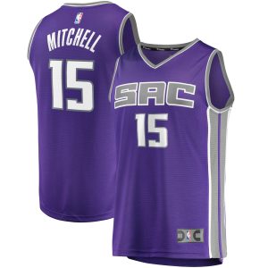 Fanatics Davion Mitchell Sacramento Kings Youth Purple Delightful Fast Break Player Jersey Icon Edition Sports enthusiasts
