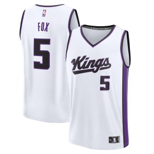 Fanatics De'Aaron Glamorous Fox Sacramento Kings White Fast Break Replica Player Jersey Association Edition Trending now! Grab this hot jersey while you can.
