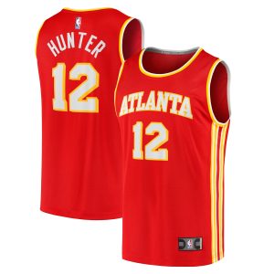 Fanatics De'Andre Hunter Atlanta Hawks Youth Red Fast Break Replica Jersey Icon Edition Notable Hurry! Exclusive offer. Get your hands on this outstanding jersey right away.