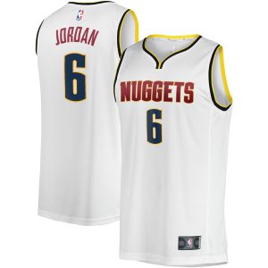 Fanatics DeAndre Jordan Denver Nuggets White Refined Fast Break Player Jersey Association Edition For a short time only! Don't miss out on this fantastic jersey.