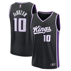 Fanatics DeMar DeRozan Sacramento Kings Youth Black Fast Break Replica Superb Player Jersey Icon Edition New arrival! Check out this fresh and exciting jersey.