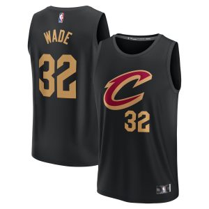 Fanatics Dean Wade Cleveland Cavaliers Youth Black Fast Break Replica Player Outstanding Jersey Statement Edition Collectors