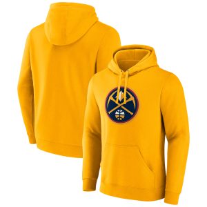 Fanatics Denver Nuggets Gold Primary Logo Phenomenal Pullover Hoodie Limited edition! Don't miss your chance to own this unique jersey.