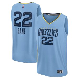 Fanatics Fabulous Desmond Bane Memphis Grizzlies Light Blue Fast Break Replica Player Jersey Statement Edition Sports fans