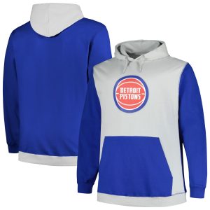 Fanatics Detroit Pistons Blue/Silver Big & Tall Distinguished Primary Arctic Pullover Hoodie Be the first! Order this trendy jersey ahead of the crowd.
