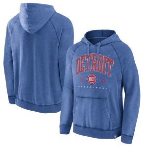 Fanatics Detroit Pistons Heather Blue Foul Trouble Snow Enchanting Wash Raglan Pullover Hoodie Unbeatable style! Get this stylish jersey now.