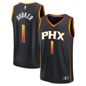 Fanatics Devin Booker Phoenix Suns Black Fast Break Replica Player Jersey Fantastic Statement Edition Don't be left out! Get this stylish jersey and show your team pride.