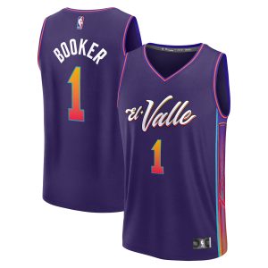 Fanatics Devin Top - notch Booker Phoenix Suns Purple Fast Break Jersey City Edition Proven quality! Invest in this reliable jersey.