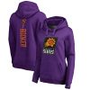 Fanatics Devin Booker Phoenix Suns Women's Striking Purple Backer Name & Number Pullover Hoodie Celebrate your team! Order this commemorative jersey.