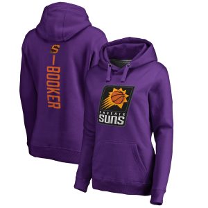 Fanatics Devin Booker Phoenix Suns Women's Striking Purple Backer Name & Number Pullover Hoodie Celebrate your team! Order this commemorative jersey.