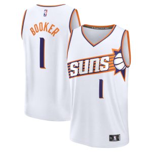 Fanatics Devin Notable Booker Phoenix Suns Youth White Fast Break Replica Player Jersey Association Edition Time - sensitive! Order now before the deal expires.
