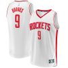 Fanatics Dillon Brooks Houston Rockets White Fast Terrific Break Replica Player Jersey Association Edition Customizable! Personalize this great jersey.