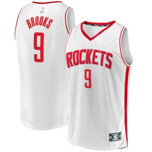 Fanatics Dillon Brooks Houston Rockets White Fast Terrific Break Replica Player Jersey Association Edition Customizable! Personalize this great jersey.