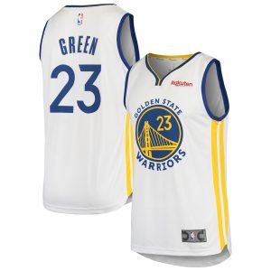 Fanatics Draymond Green Golden Fabulous State Warriors White Fast Break Player Jersey Association Edition Customizable! Personalize this great jersey.