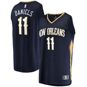 Fanatics Dyson Daniels New Orleans Pelicans Youth Navy Fast Break Replica Distinguished Jersey Icon Edition Trending now! Grab this hot jersey while you can.