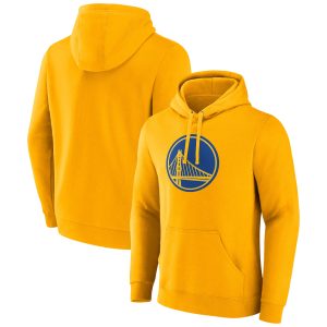 Fanatics Golden State Warriors Gold Exquisite Primary Logo Pullover Hoodie Customizable! Personalize this great jersey.