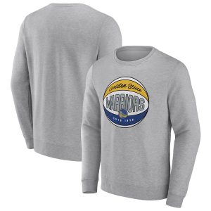 Fanatics Golden State Warriors Admirable Heathered Gray True Classics Vint Pullover Sweatshirt Limited edition! Don't miss your chance to own this unique jersey.